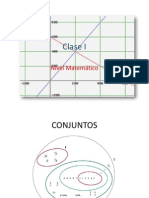 Clase I NIVEL MATEMATICO BASE PRESENTACIÓN