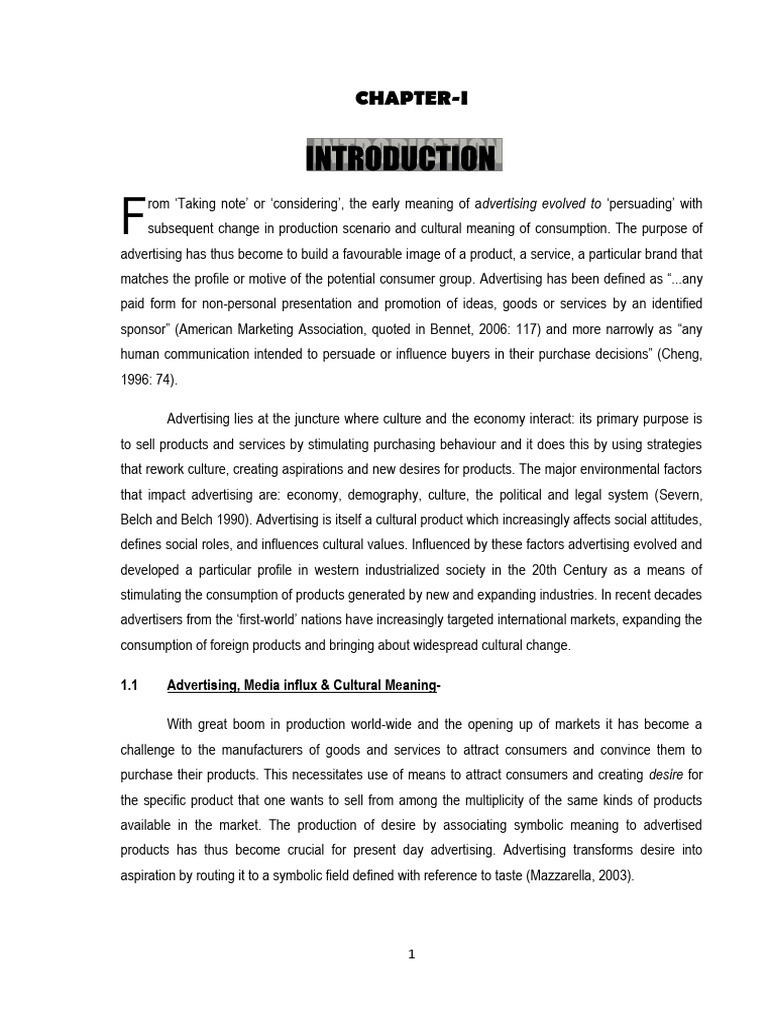 07 Chapter 1 | PDF | Brand | Marketing