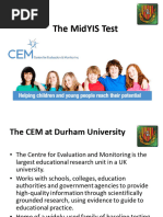 Understanding CEM Data for Parents | PDF | Cognition | Psychology