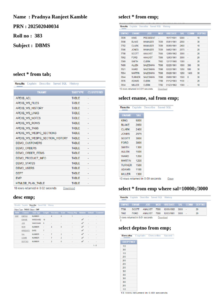 DBMS Assignment2 | PDF | Databases | Data Management Software