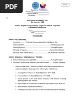 Barangay Citizens Charter 2025 | PDF | Government
