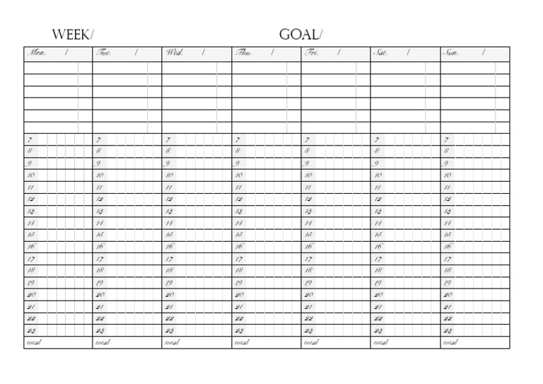 Weekly Log | PDF