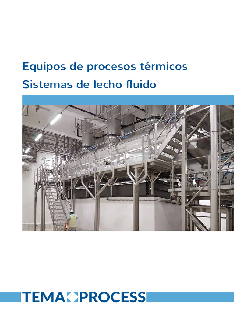 Sistemas de Lecho Fluido | PDF | Acero | Temperatura