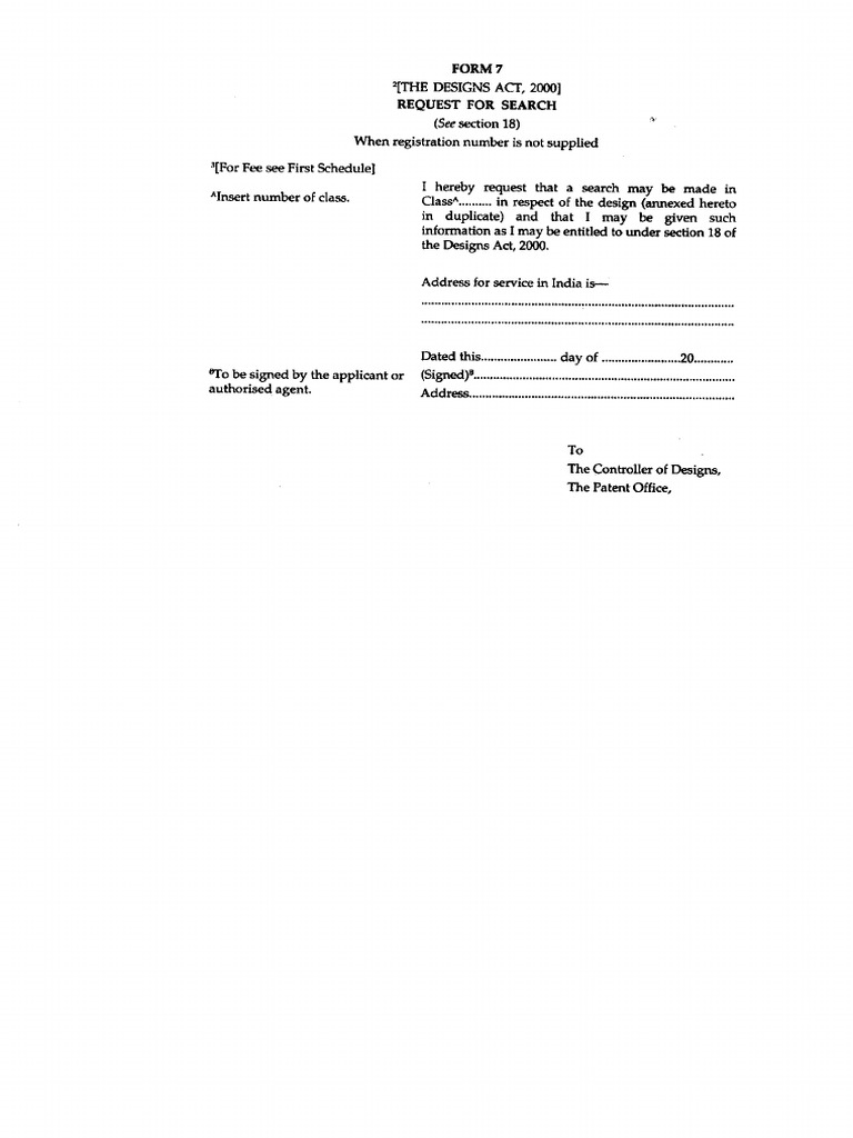 Form 7 | PDF