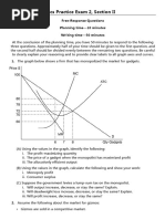 Advanced Microeconomics II Exam Guide | PDF | Monopoly | Economic ...