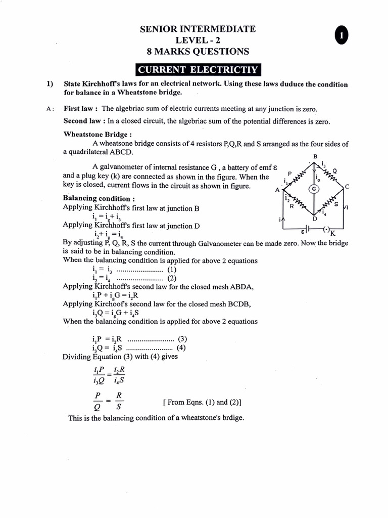 Senior Physics Level 2 2026 | PDF