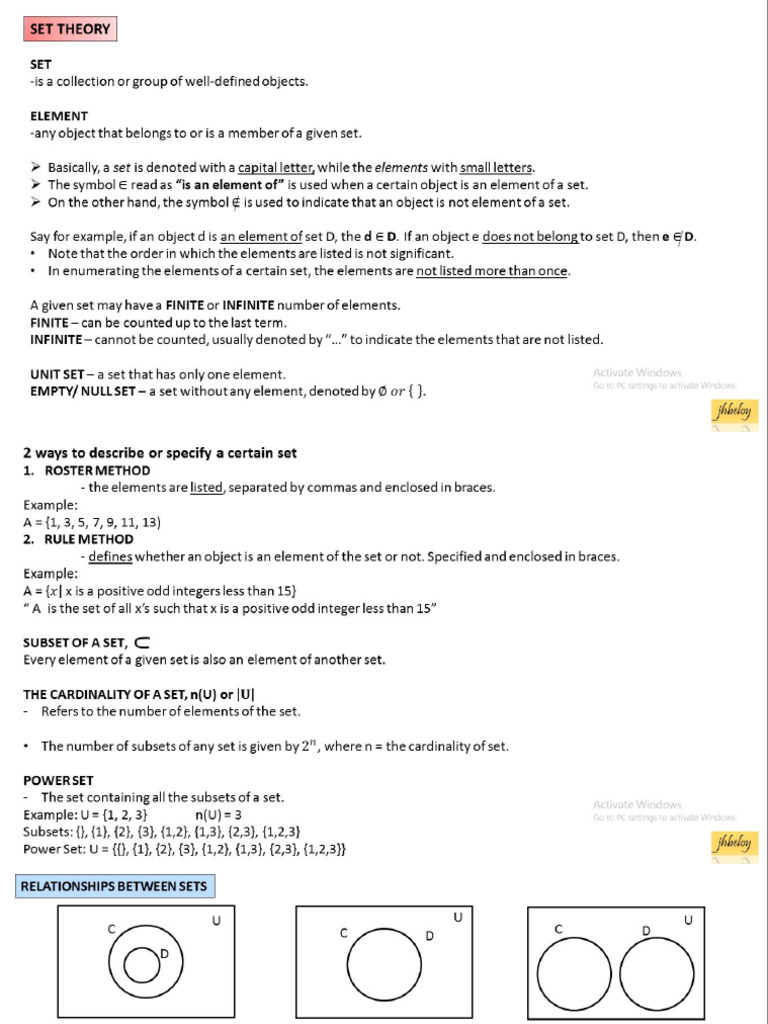 MSTE Formulas | PDF