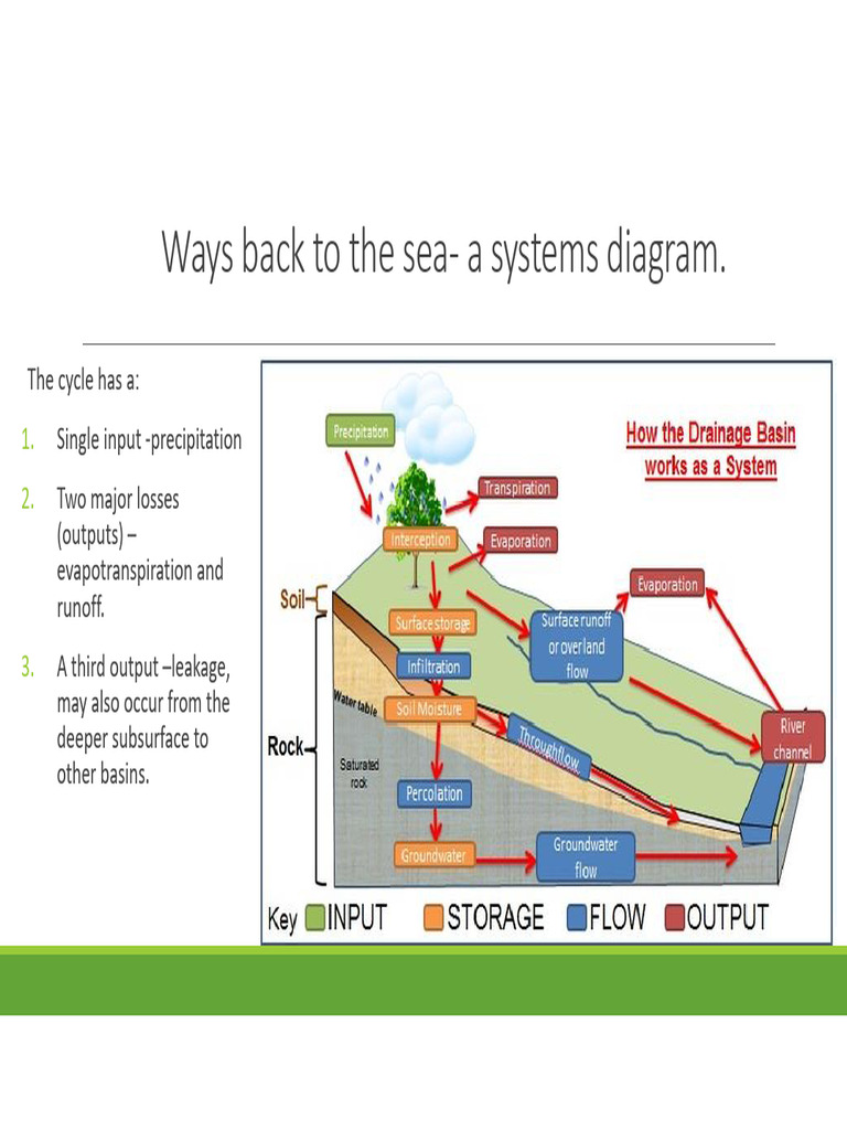 The Drainage Basin System | PDF