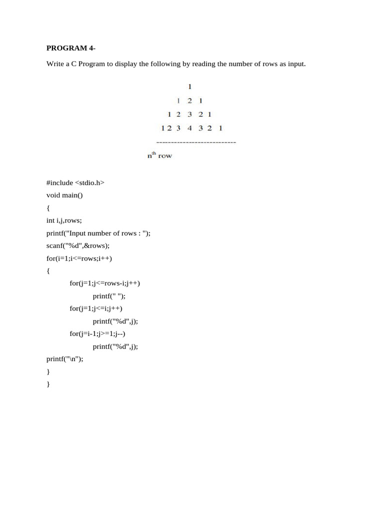 Program 4 | PDF