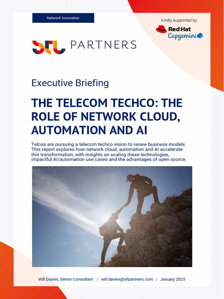 The Telecom Techco The Role of Network Cloud Automation and AI | PDF ...