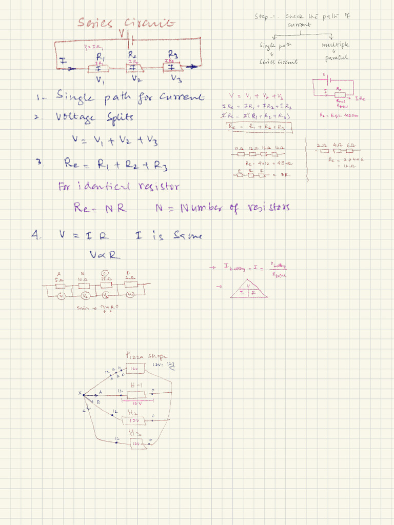 DC Circuit Basic o Level | PDF | Electricity | Electrical Engineering