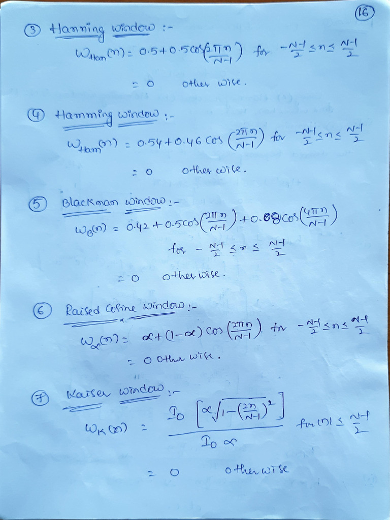 DSP Unit-4-B | PDF