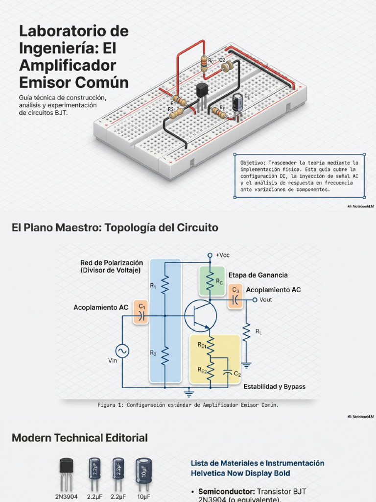 Common Emitter Amplifier Lab | PDF