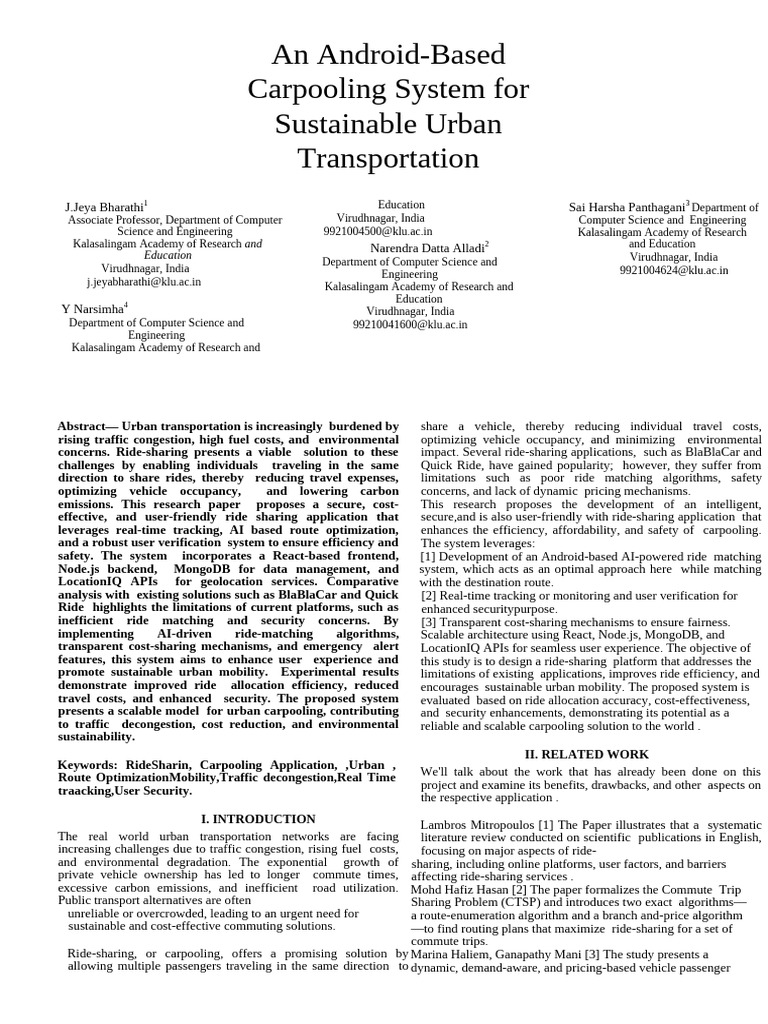 Capstone Project Research Paper RS | PDF | Computing