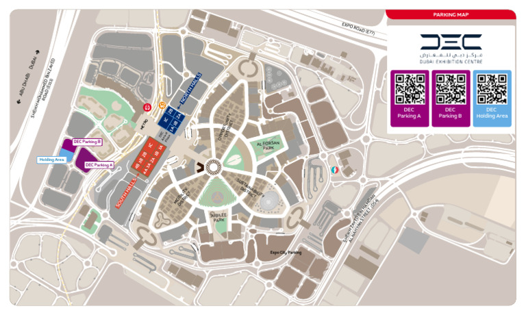 DEC Parking Map (1) | PDF