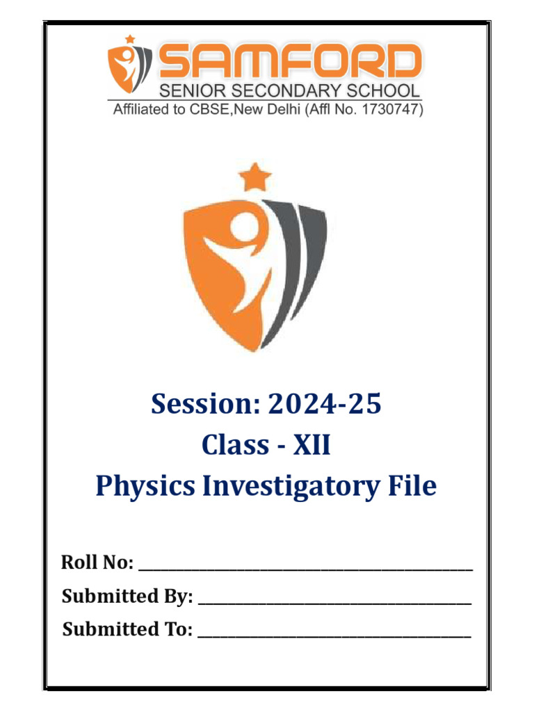 Project Cover Page | PDF