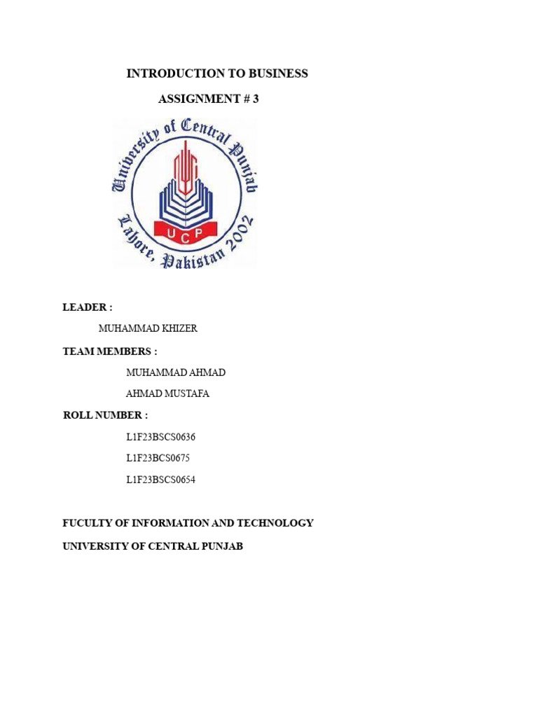 Business Assignment 3 | PDF | Financial Markets | Economies