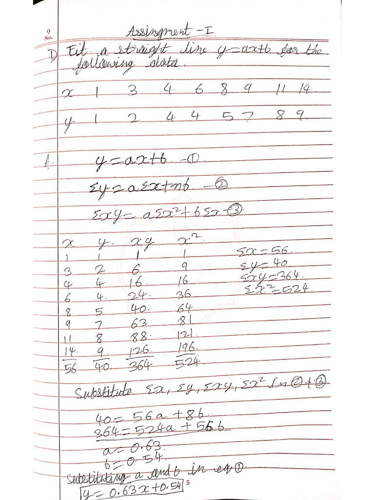 Maths Assignment 1 | PDF