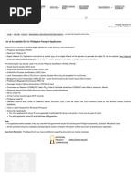 Valid IDs for Philippine Passport Application | PDF | Identity Document ...