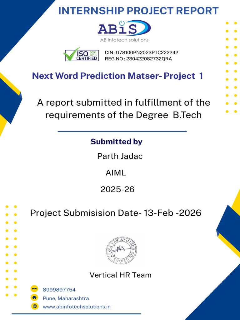 Submission Report | PDF
