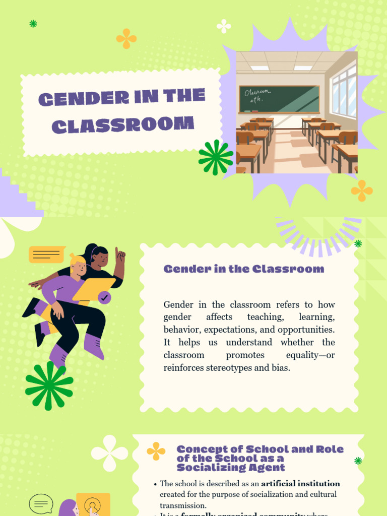 Gender in The Classroom | PDF | Socialization | Gender