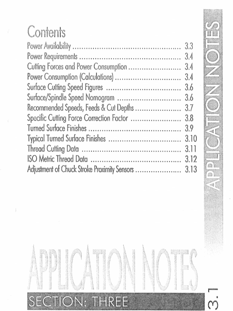 Harrison Alpha 1800S Application Notes | PDF