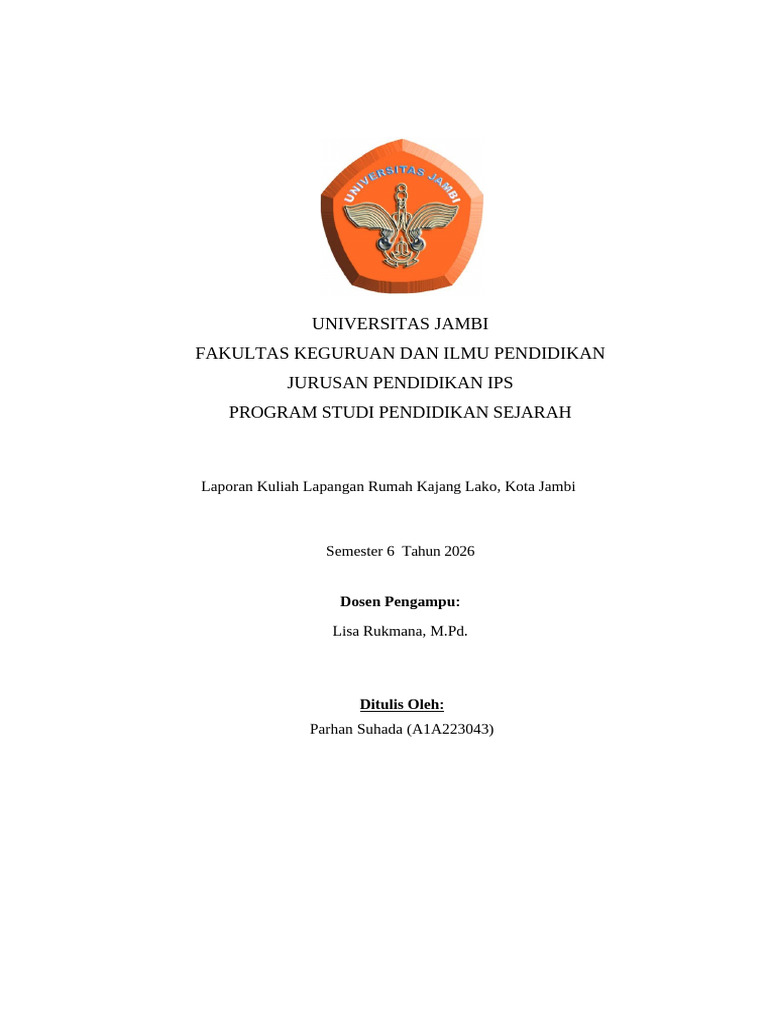 Laporan Parhan | PDF
