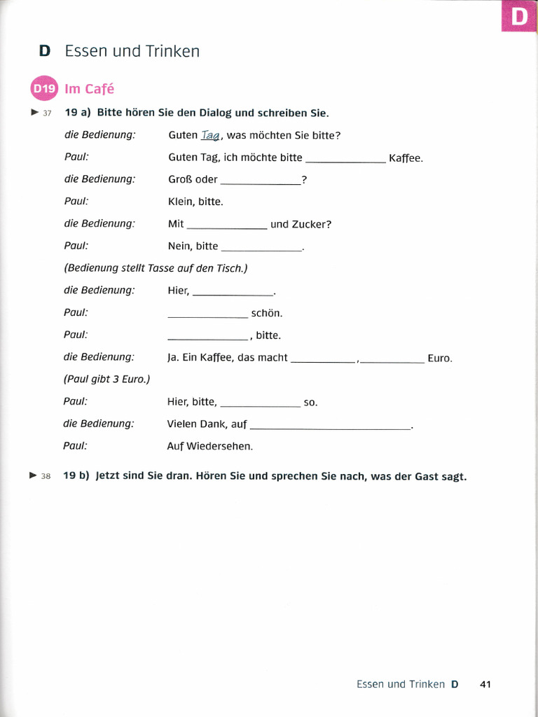 Hören & Sprechen A1 neu (dragged) | PDF