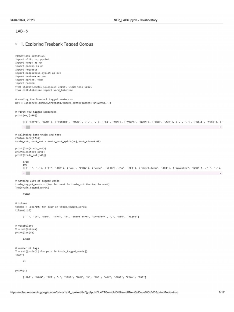 Lab 6 Manual | PDF