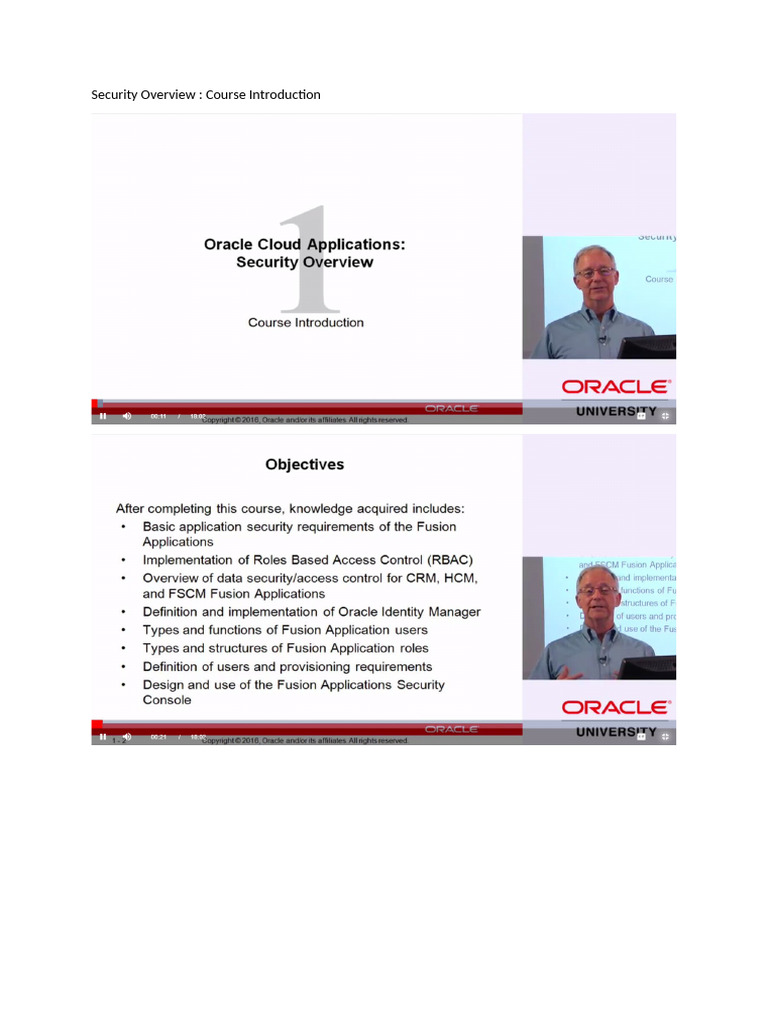 Security Overview | PDF
