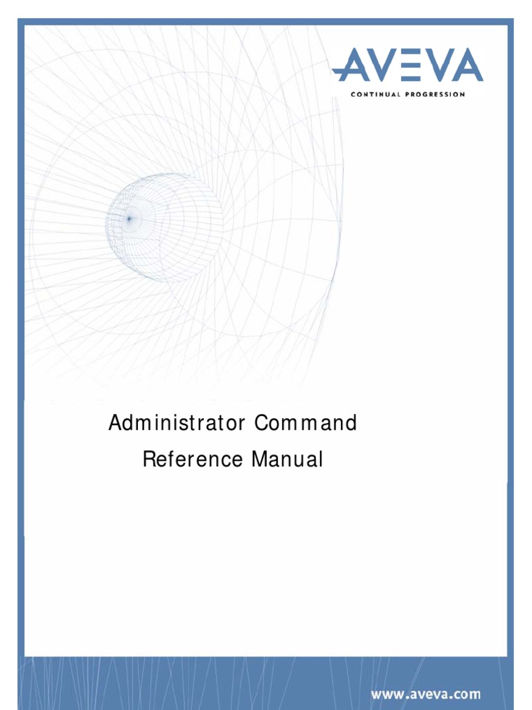 Administrator Command Reference Manual | PDF | Databases | Computer File