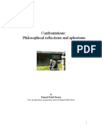 Confrontations: Philosophical Reflections Aphorisms 