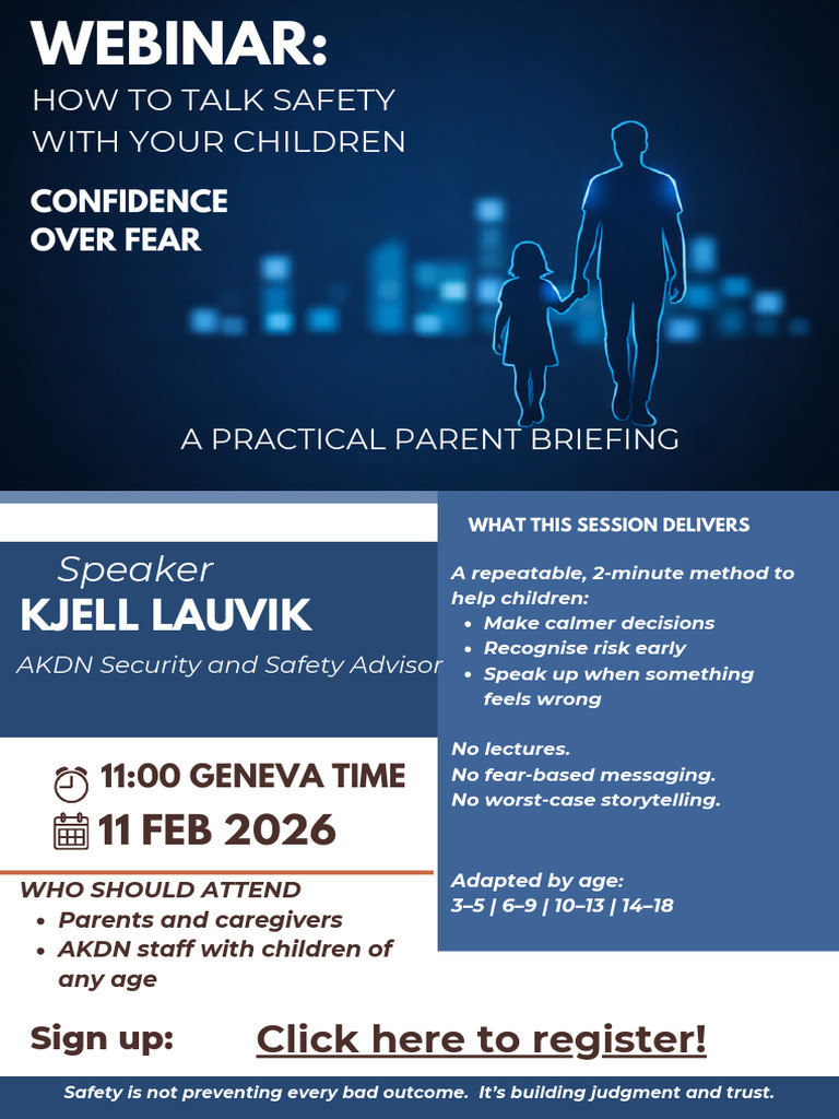 HOW To Talk Safety With Your Children Flyer (v2) | PDF