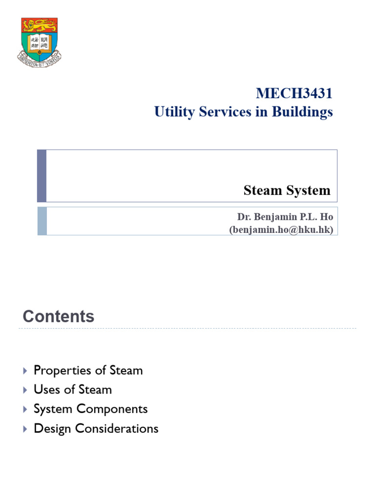 08 Steam Systems (20-21) | PDF | Steam | Boiler