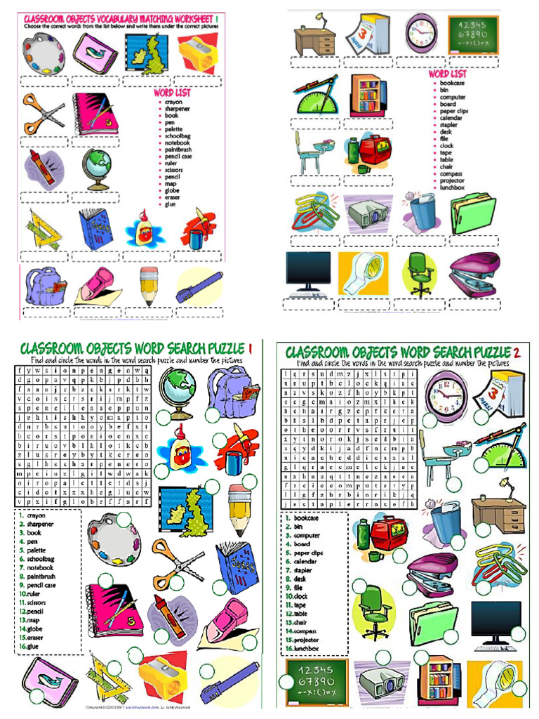 School Objects | PDF