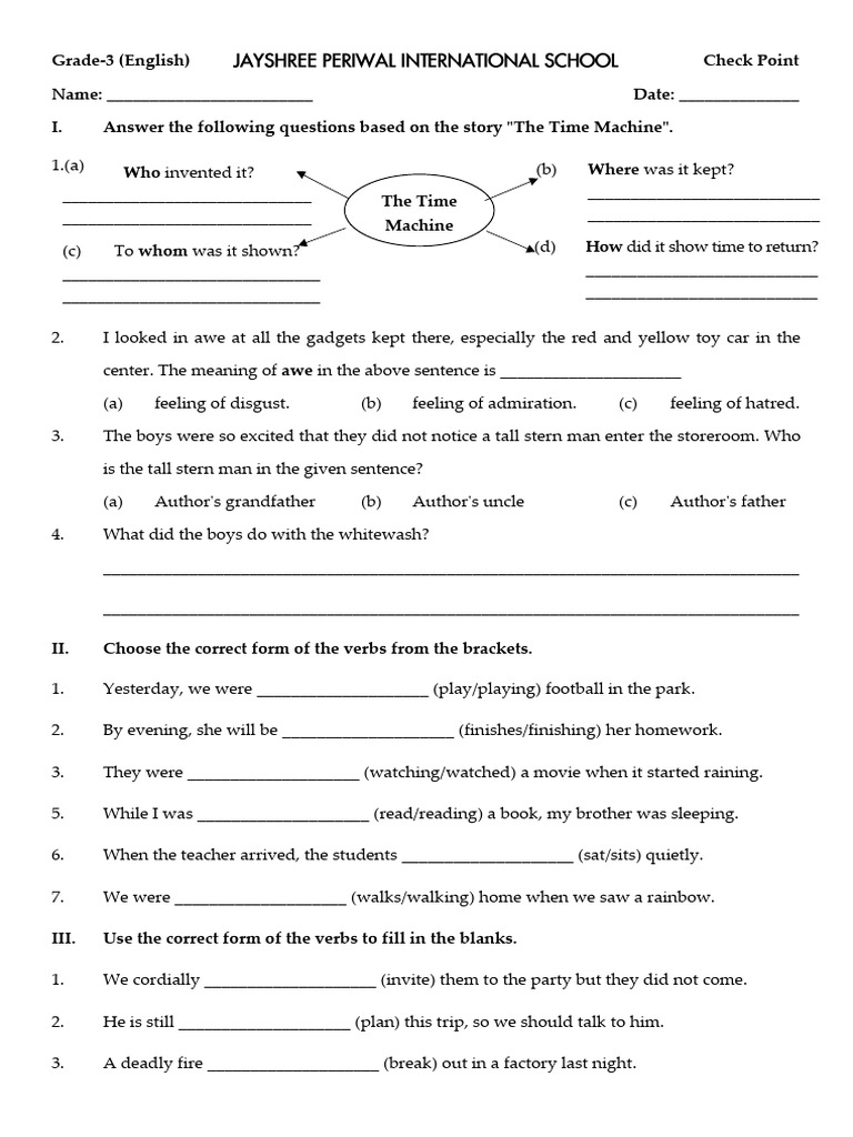 English Review Sheet 31.01.2026 | PDF | Linguistics