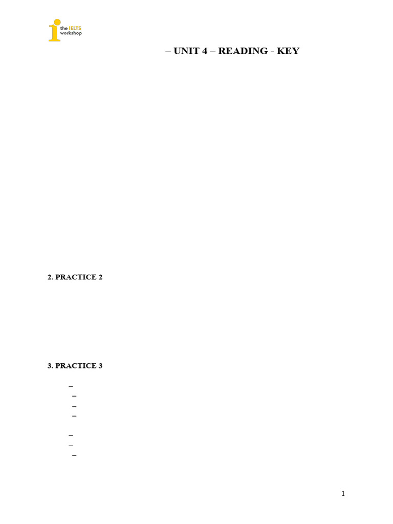 SO - Extra Practice - Mock Test 2 - Reading - Key | PDF