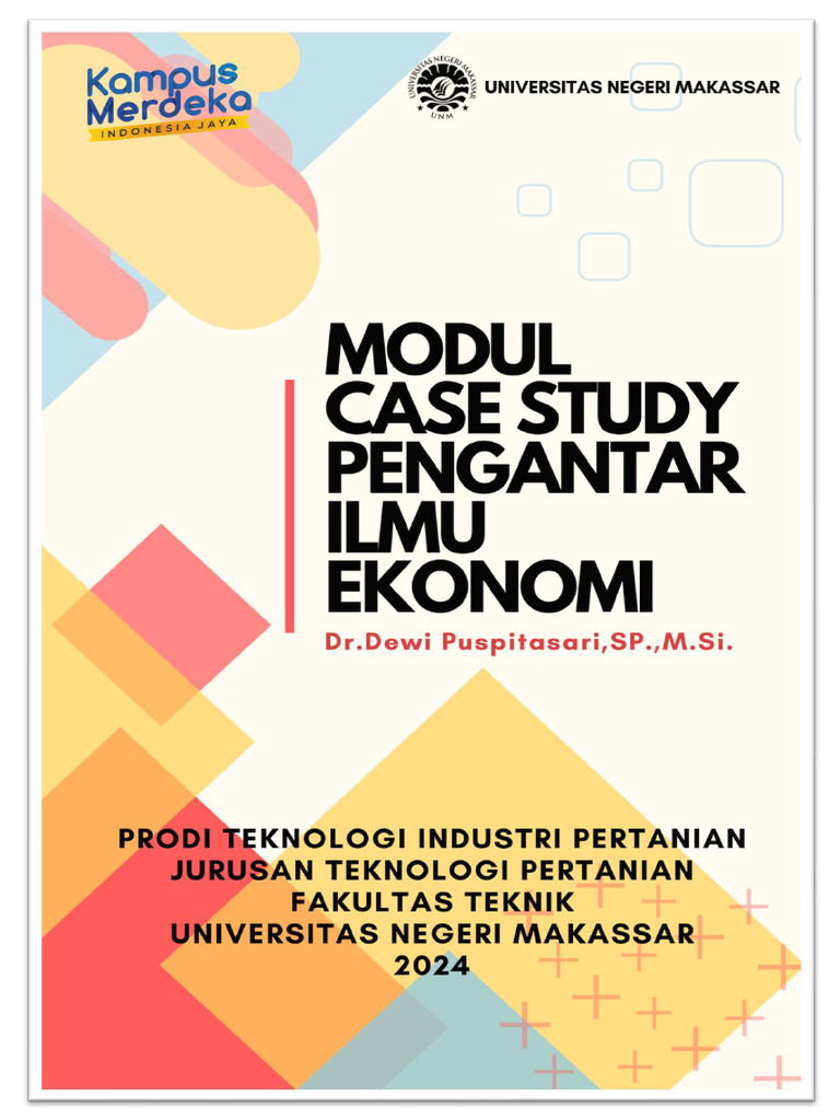 Modul Case Study Pengantar Ilmu Ekonomi | PDF