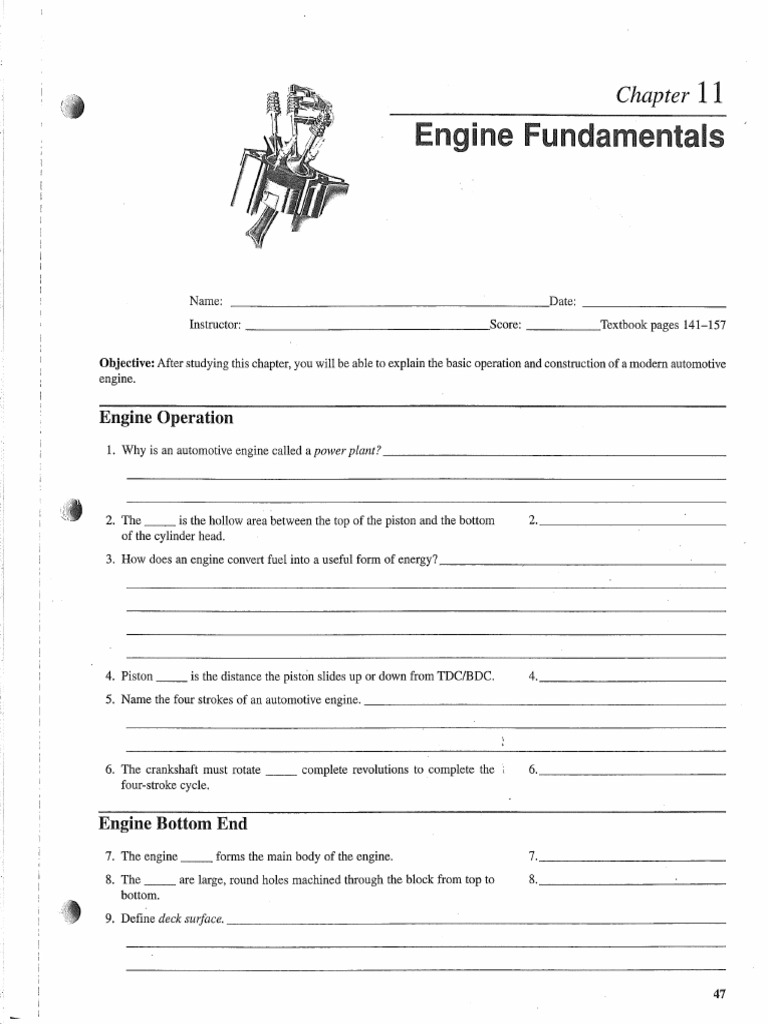CH 11 Engine Fundamentals Assignment 4 | PDF