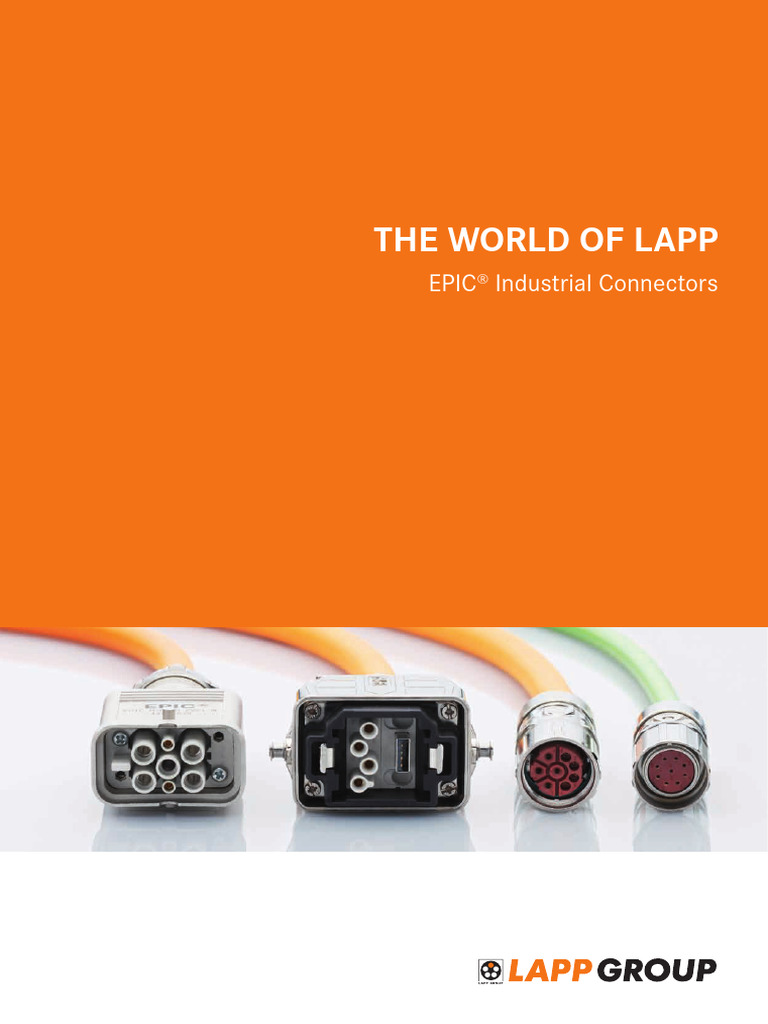 Brochure EPIC Industrial Connectors 2016 en Screen | PDF | Electrical ...