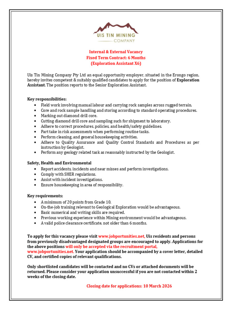 Exploration Assistant - 23022026 | PDF