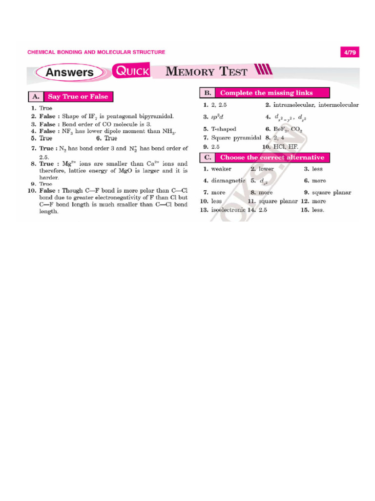 Memory Test ABC | PDF