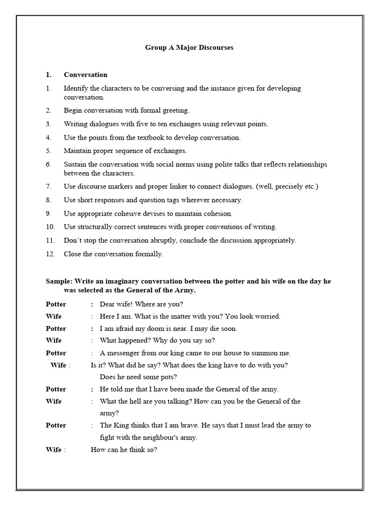 Major Discourses Ts | PDF