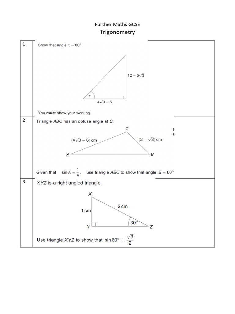 27 Feb - Trig Further | PDF