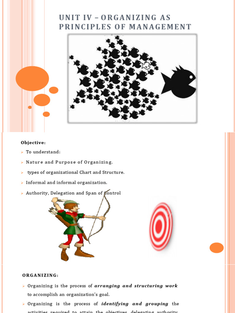 Chaper - 4 - Organizing in Principes of Management | PDF ...