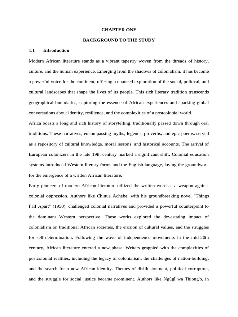 Chapter One and Two | PDF | Feminism | Gender Studies