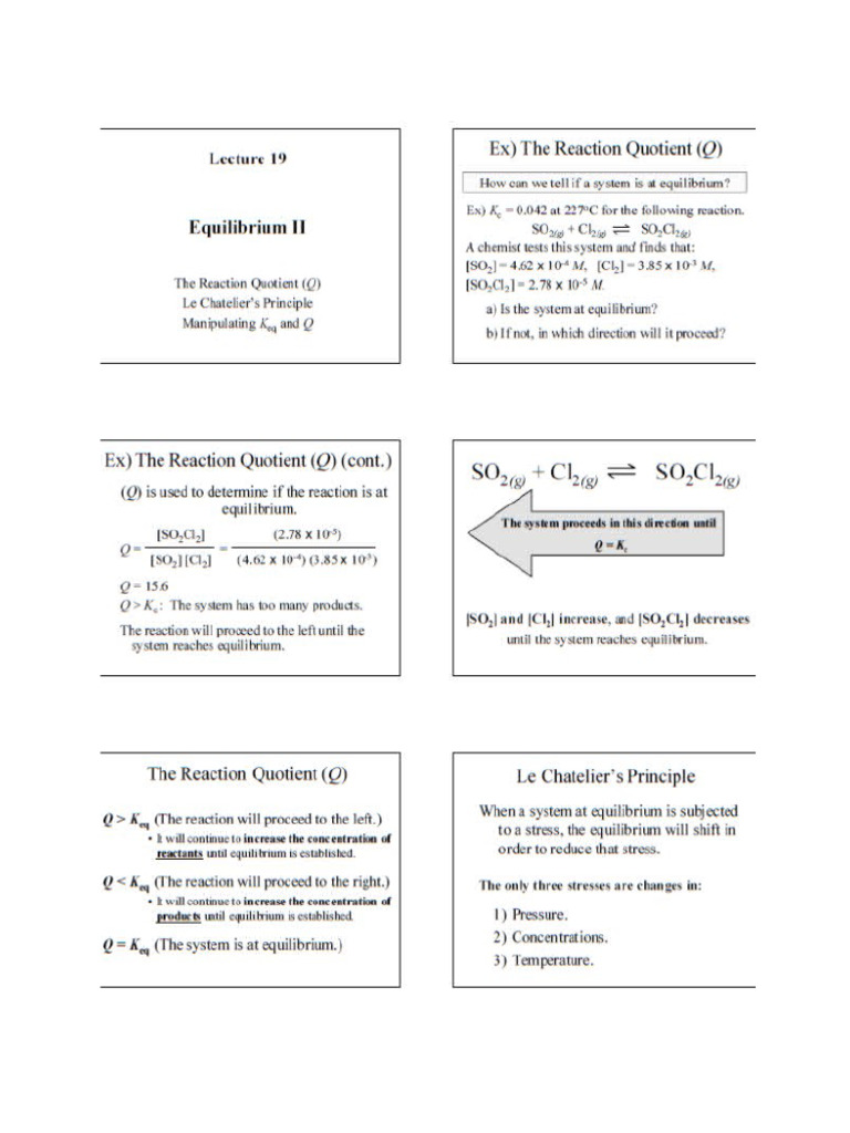 Equilibrium II | PDF