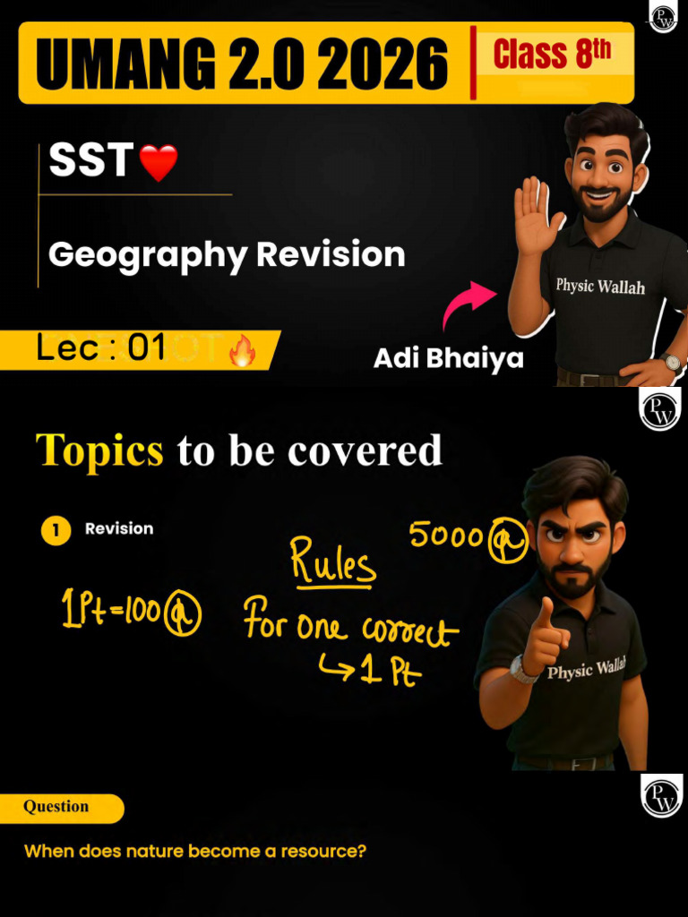 Class 8 SST Revision | PDF