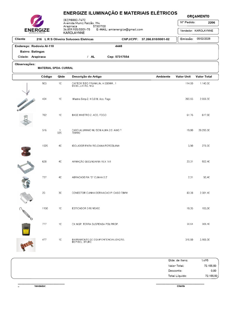 Material Spda Curral Lrs | PDF