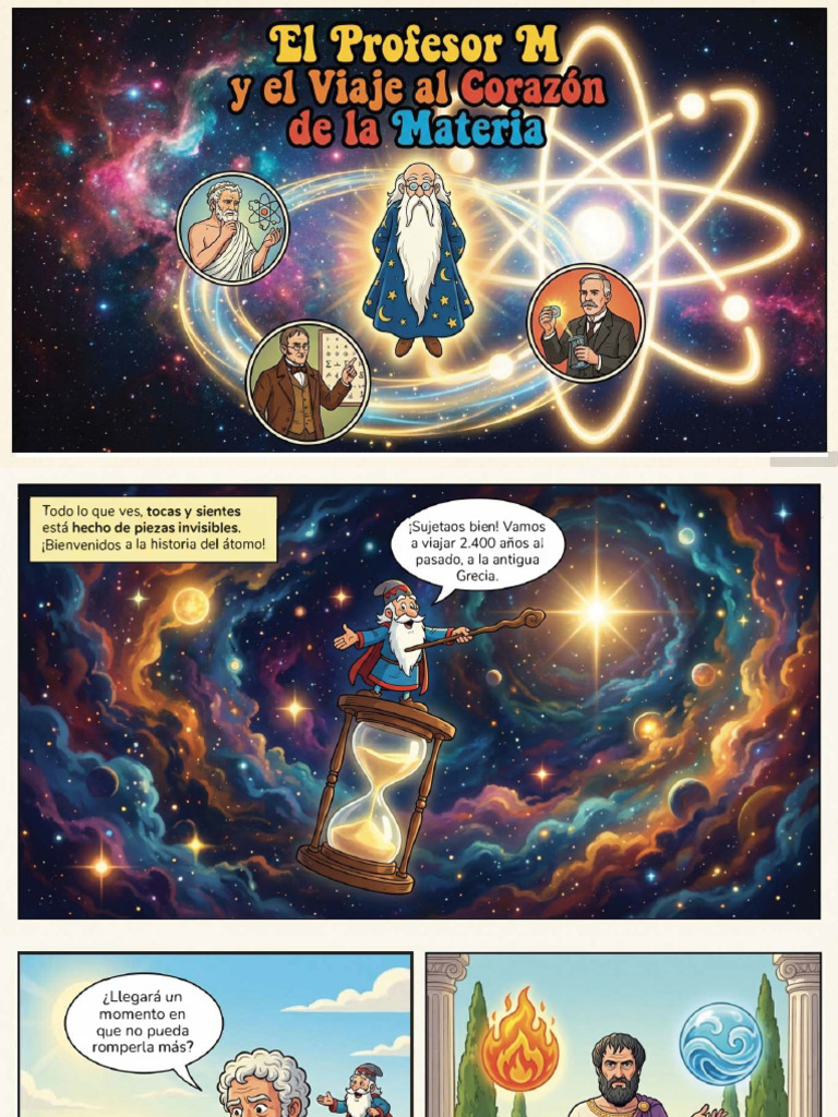 El Profesor M y el Viaje al Coraz n de la Materia PDF N cleo 